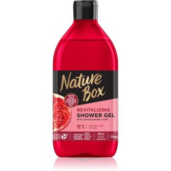 Nature Box Pomegranate gel de dus energizant 385 ml