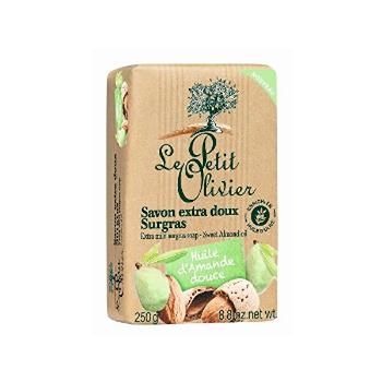 Le Petit Olivier Săpun natural fin din ulei de migdale (Extra Mild Surgras Soap) 250 g