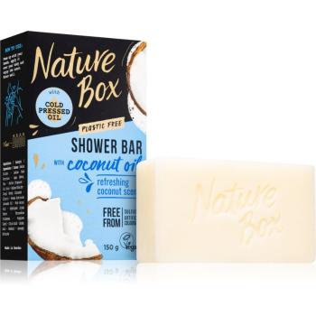 Nature Box Shower Bar Coconut Oil săpun solid pentru curățare 150 g