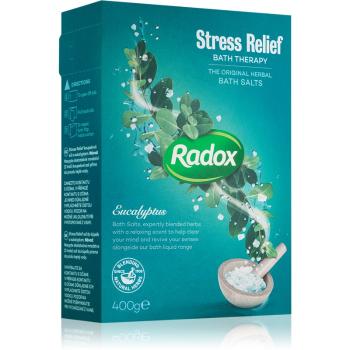 Radox Stress Relief sare de baie relaxanta Eucalyptus 400 g