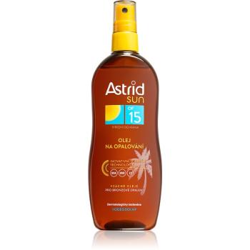 Astrid Sun ulei spray pentru bronzare SPF 15 200 ml
