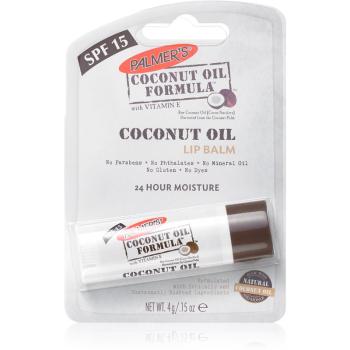 Palmer’s Face & Lip Coconut Oil Formula balsam pentru buze cu efect hidratant SPF 15 4 g