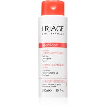 Uriage Roséliane Dermo-Cleansing Fluid lotiune de curatare pentru piele sensibila cu tendinte de inrosire 250 ml