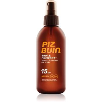 Piz Buin Tan & Protect ulei protector pentru accelerarea bronzului SPF 15 150 ml