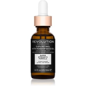 Revolution Skincare 0.5% Retinol Super Serum with Rosehip Seed Oil ser hidratant si impotriva ridurilor 30 ml