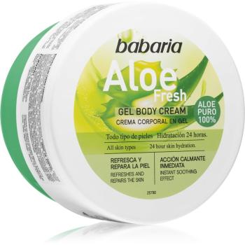 Babaria Aloe Vera gel hidratant pentru corp pentru toate tipurile de piele 400 ml