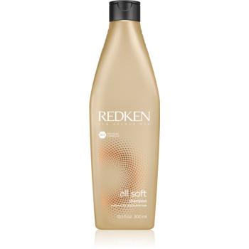 Redken All Soft șampon pentru păr uscat și fragil cu ulei de argan 300 ml