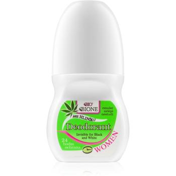 Bione Cosmetics Cannabis Deodorant roll-on cu arome florale 80 ml