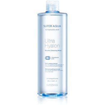 Missha Super Aqua 10 Hyaluronic Acid apă micelară pentru curățare blânda 500 ml