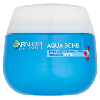 Garnier Skin Naturals Aqua Bomb gel-cremă hidratant și antioxidant 3 în 1 50 ml