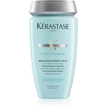 Kérastase Specifique Bain Riche Dermo-Calm șampon pentru scalp sensibil și păr uscat fără silicon 250 ml