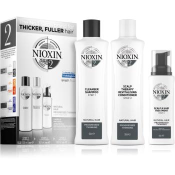 Nioxin System 2 Natural Hair Progressed Thinning set cadou III. unisex