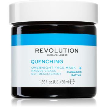Revolution Skincare Thirsty Mood masca de noapte intensa pentru regenerarea rapida a pielii uscate si deshidratate 50 ml