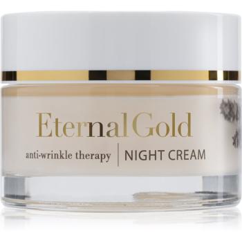 Organique Eternal Gold Anti-Wrinkle Therapy crema de noapte pentru contur pentru piele uscata spre sensibila 50 ml