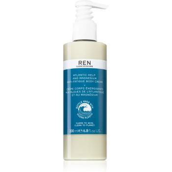 REN Atlantic Kelp And Magnesium Anti-Fatigue Body Cream Cremă corp cu efect de emoliere cu efect de nutritiv 200 ml