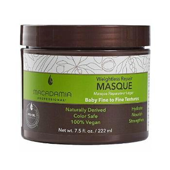 Macadamia Mască de reînnoire pentru toate tipurile de păr Weightless Repair (Masque) 222 ml