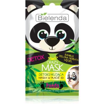 Bielenda Crazy Mask Panda mască detoxifiantă 3D 1 buc