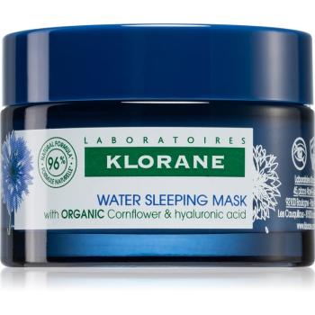 Klorane Cornflower Organic Masca de noapte cu acid hialuronic 50 ml